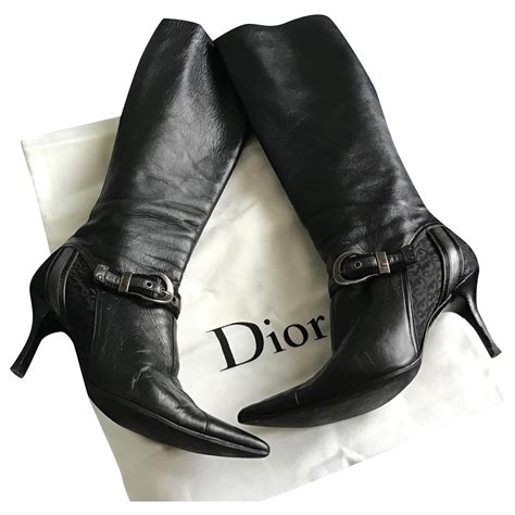 christian dior boots black|christian dior boots outlet.